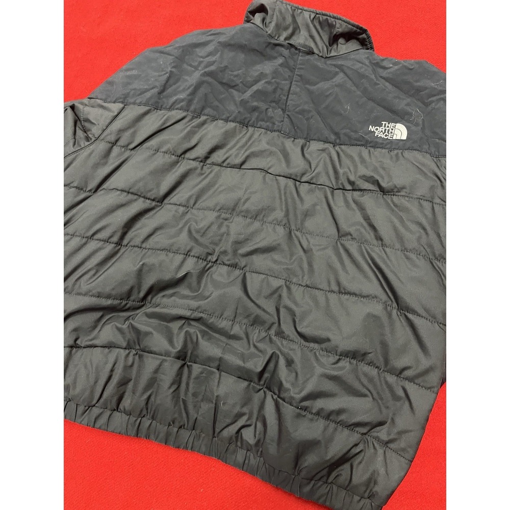 Men's North Face Light Puffer Jacket Reinforced Elbows Size Medium Black - Picture 5 of 8